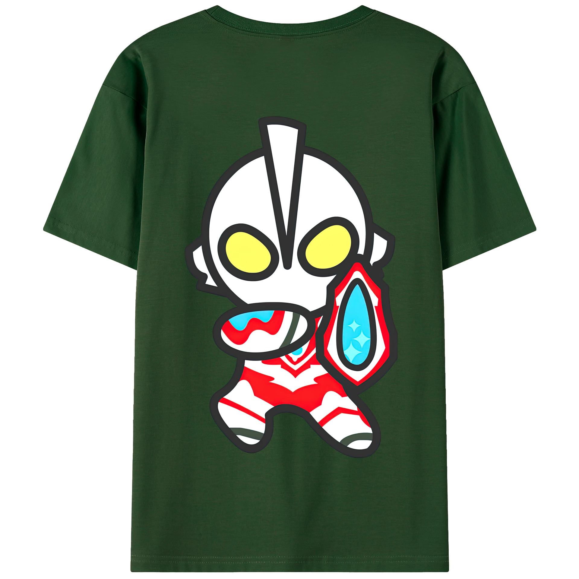 （画像用） ウルトラマン Ultraman 綿100％半袖Tシャツ（背面プリント）